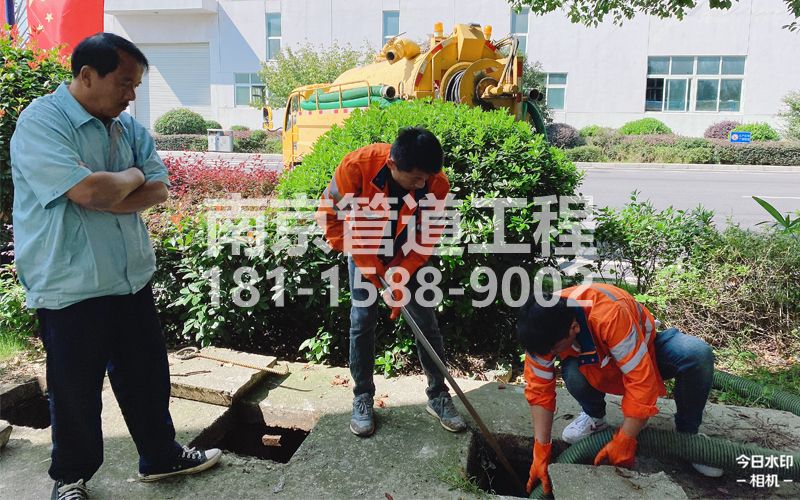 259花园路电子厂污水池处理