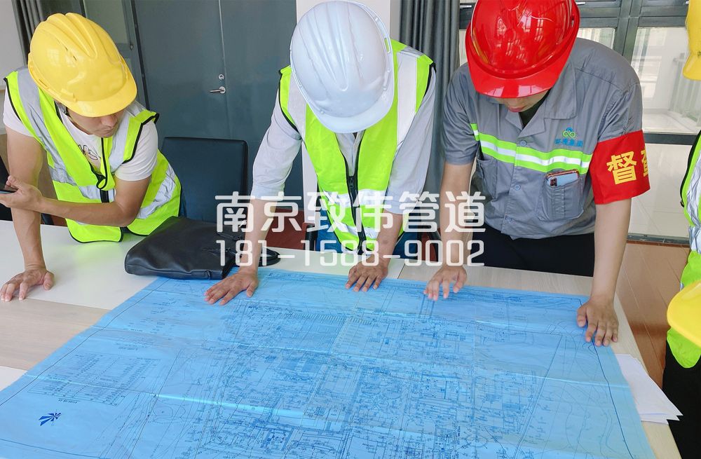 364花园路管道探测