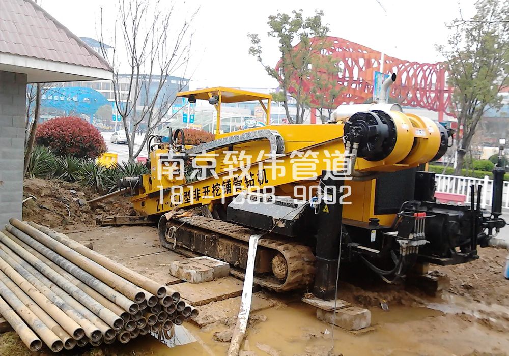 379花园路拉管置换管道